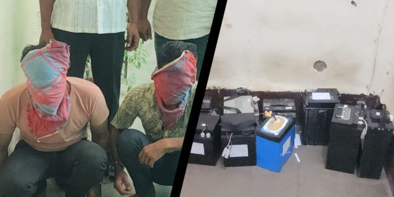 Mumbai Crime News: 12 इलेक्ट्रिक बाइक की बैटरी के साथ 2 चोरों को बोरीवली पुलिस ने किया गिरफ्तार 1 Mumbai Crime News