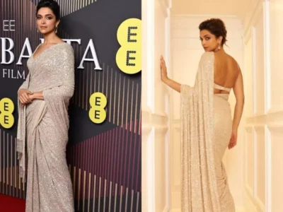 दीपिका पादुकोण ने बाफ्टा रेड कार्पेट पर लहराया देसी जलवा