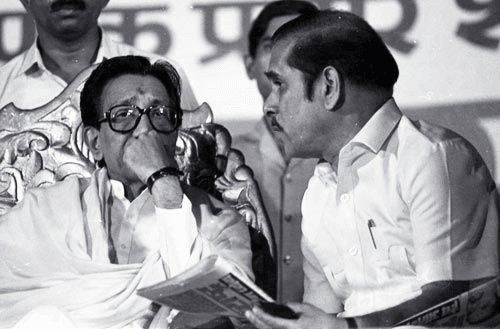 Manohar joshi with Balasaheb