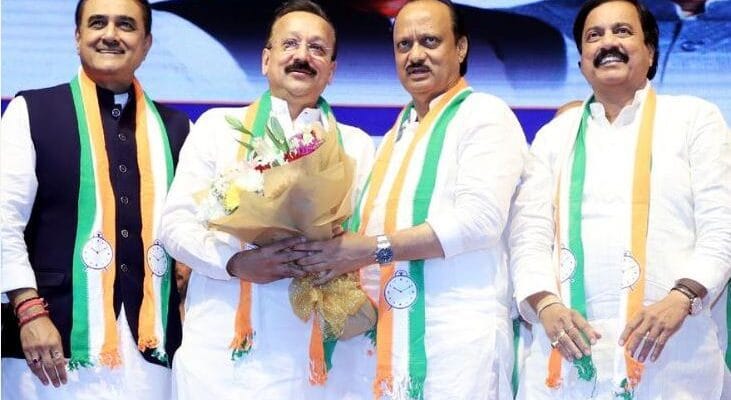 Baba Siddhiqi: बाबा सिद्दीकी ने कांग्रेस को अलविदा कहकर एनसीपी का थामा दामन 1 Baba Siddhiqi