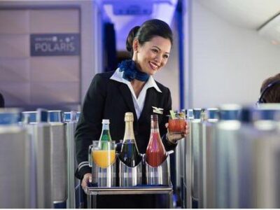 Alcohol during flight