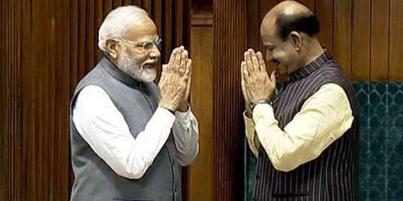 ओम बिरला, भाषण , आपातकाल