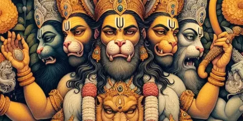Hanuman Ji's Lion Form: हनुमान जी ने कब और क्यों धारण किया था शेर का रूप 1 Hanuman Ji's Lion Form: हनुमान जी ने कब और क्यों धारण किया था शेर का रूप