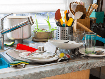 Dirty Dishes and Kitchen Hygiene