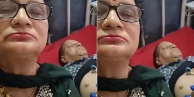 Aunty Hospital Reel Goes Viral: पति अस्पताल में तड़प रहा, आंटी रील बनाने में मस्त! वायरल वीडियो देख लोग बोले- ये तो हद है!