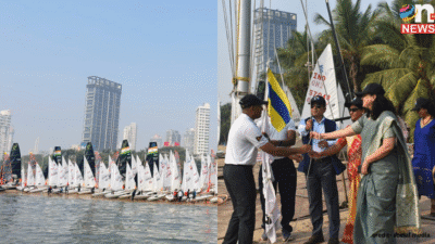 सेल इंडिया 2026: गिरगांव चौपाटी पर एशियाई खेलों के लिए चयन ट्रायल शुरू, 150 एलीट सेलर्स दिखा रहे हैं दम 32 सेल इंडिया 2026