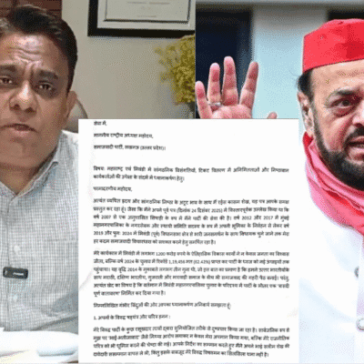 महाराष्ट्र सपा में अंदरूनी टकराव, विधायक रईस शेख ने अबू आज़मी के खिलाफ अखिलेश यादव को लिखा पत्र