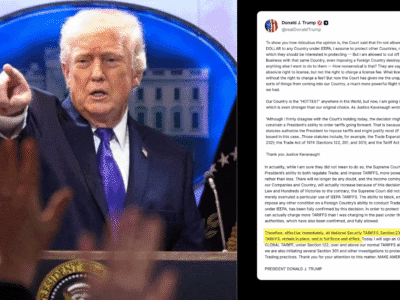 Trump vs Supreme Court: अमेरिकी सुप्रीम कोर्ट ने राष्ट्रपति ट्रम्प के वैश्विक टैरिफ को किया 'अवैध' घोषित 3 Trump vs Supreme Court