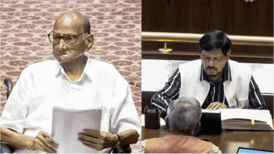 संसद के उच्च सदन में गूँजी क्षेत्रीय भाषाओं की मिठास: शरद पवार और रामदास आठवले समेत 19 सांसदों ने ली शपथ, व्हीलचेयर पर पहुँचे 'चाणक्य' 30 शरद पवार