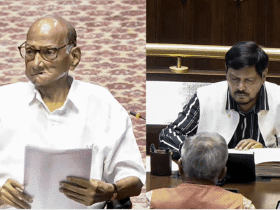 संसद के उच्च सदन में गूँजी क्षेत्रीय भाषाओं की मिठास: शरद पवार और रामदास आठवले समेत 19 सांसदों ने ली शपथ, व्हीलचेयर पर पहुँचे 'चाणक्य' 2 शरद पवार