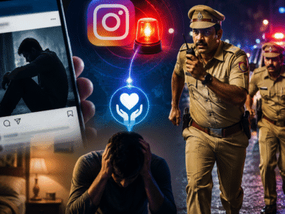 मेरठ में इंस्टाग्राम पोस्ट से बची एक जिंदगी: मेटा के अलर्ट पर यूपी पुलिस ने महज 8 मिनट में पहुंचकर युवक को बचाया 4 मेरठ