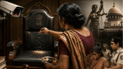 अदालत में टोना-टोटका: जज की कुर्सी पर सरसों छिड़कने वाली महिला हुई गिरफ्तार 31 अदालत में टोना-टोटका
