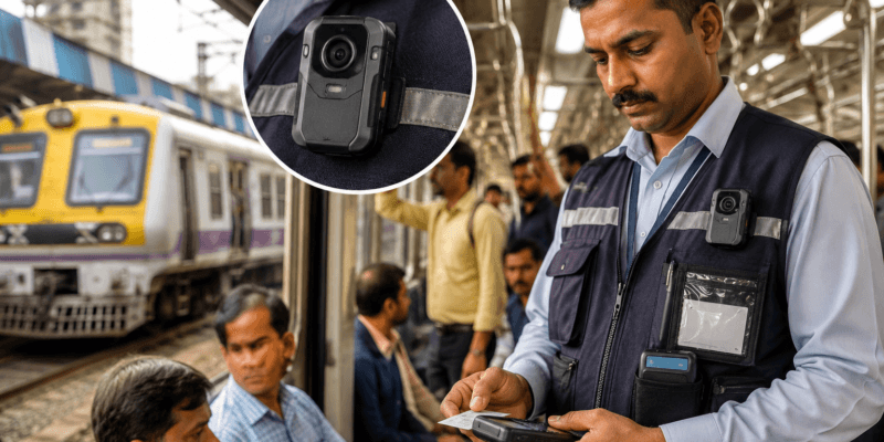 मुंबई लोकल में हाईटेक होगी टिकट जांच, टीसी को मिलेंगे बॉडी कैमरे और स्मार्ट जैकेट 1 मुंबई