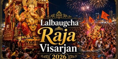 Lalbaugcha Raja Visarjan 2026