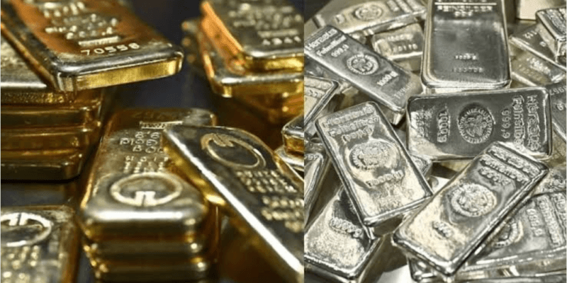 सोना-चांदी के भाव में बड़ी गिरावट, चांदी हाई से करीब ₹1.90 लाख सस्ती 1 सोना - चांदी